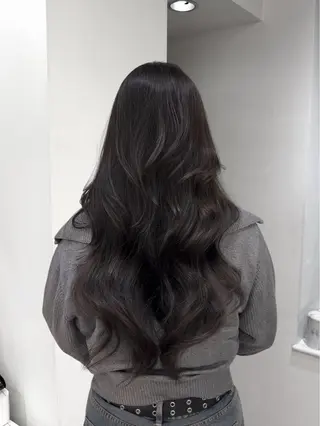 ロング 韓国ヘア×2way 🇰🇷和知拓郎のヘアスタイル