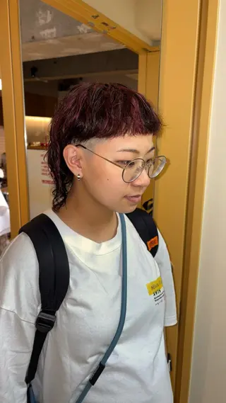 ショート カラー パ ルのヘアスタイル