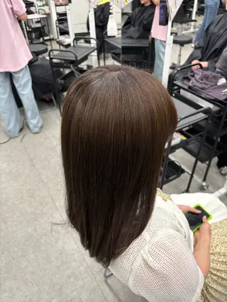 カラー 透明感カラー🫧 EMAのヘアスタイル