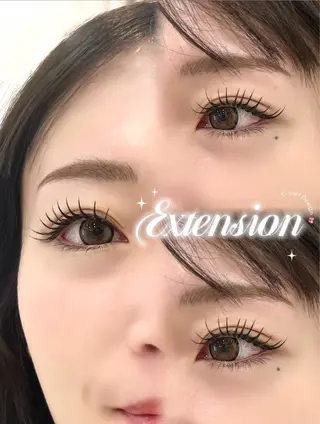 マツエク・マツパ N a t s u m e 🇰🇷🎀のマツエク・マツパデザイン