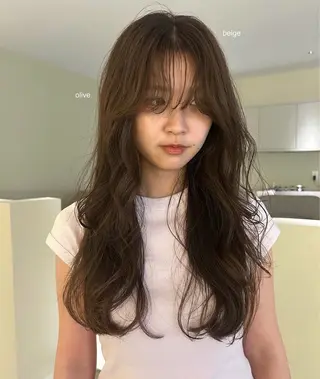 ロング カラー 吉田 幸季のヘアスタイル
