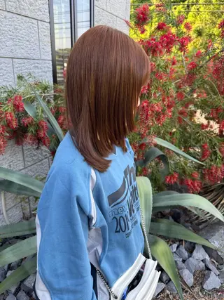 カラー ヘアアレンジ 伊藤 衣咲のヘアスタイル