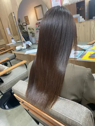 ロング Tsuyoshi /髪質改善ストレートのヘアスタイル