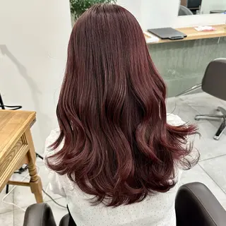 セミロング カラー ブリーチなし/レイヤ ー特化🌈Tommyのヘアスタイル