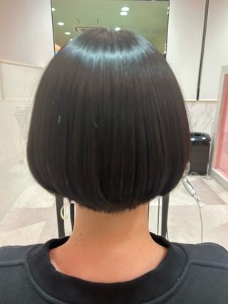 ショート 大山 莉奈のヘアスタイル