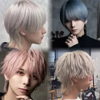 ショート カラー メンズ メンズハイトーン No.1🏆Tiamのヘアスタイル