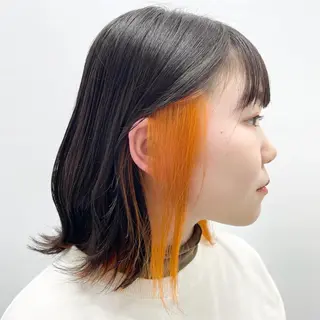 ミディアム 藤原 亜美🤍のヘアスタイル