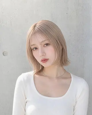 セミロング BUCKS【天王寺】 バックス【駅30秒】のヘアスタイル