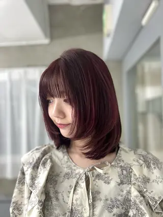 カラー ❤︎REIKA❤︎ ブリーチなしWカラーのヘアスタイル