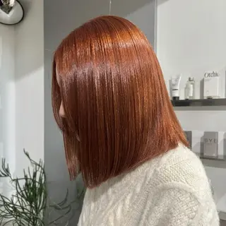 ミディアム カラー ブリーチ/デザイン 🎀Kanoのヘアスタイル