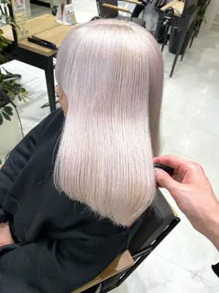 カラー 透明感 エイジのヘアスタイル