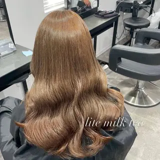 ロング カラー ヘアアレンジ 🧸ミルクティー特化 🧸MASAKIのヘアスタイル