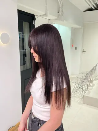 カラー とば みゆうのヘアスタイル