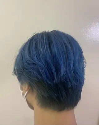 ショート カラー メンズ マンツーマンサロン 🤍Tanakaのヘアスタイル