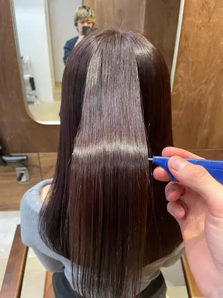 ロング 【ショートカット 美髪矯正】今井隆太のヘアスタイル