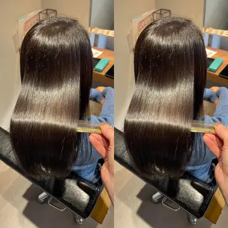 ロング カラー 佐々木 裕一のヘアスタイル