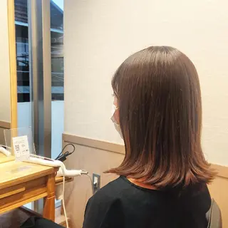ミディアム カラー 片浦 常翔のヘアスタイル