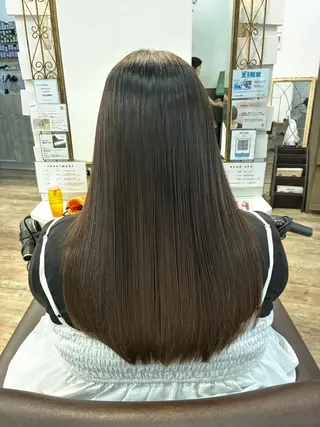 ロング パーマ Ai まとまる 縮毛矯正/ショートのヘアスタイル