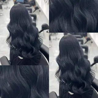 ロング カラー 流行りの透明感カラー ×縮毛矯正🤍ユウのヘアスタイル