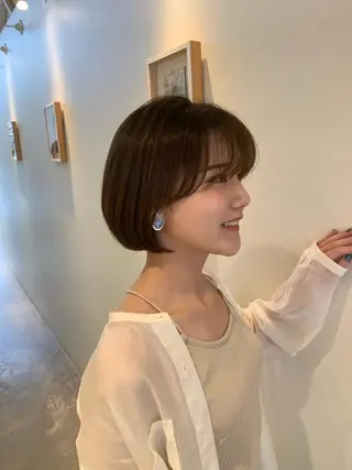 ショート 中尾 文哉のヘアスタイル