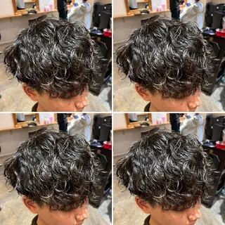 パーマ メンズ メンズパーマ特化 望月謙二郎のヘアスタイル