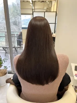 セミロング 髪質改善専門店ar 南森町店のヘアスタイル