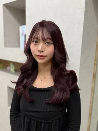 ロング ほの/ブリーチモデル 🎀/艶カラー‎のヘアスタイル