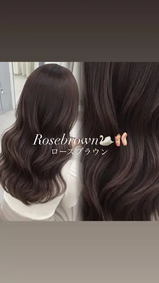 カラー Hina/COCO /艶カラーのヘアスタイル
