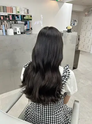 ロング カラー ♡透明感/艶カラー /haruka♡のヘアスタイル