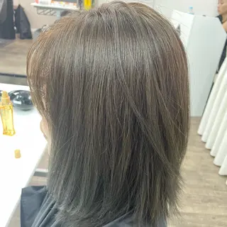 カラー 辻　メンズカット ハイライトカラーのヘアスタイル