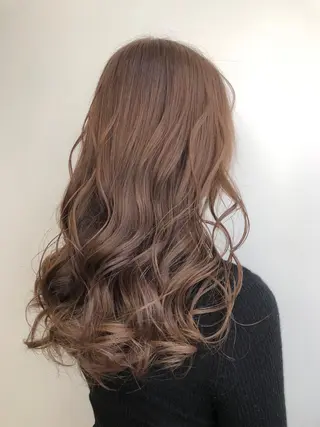 セミロング カラー 【透明感、艶髪】西村 有司のヘアスタイル