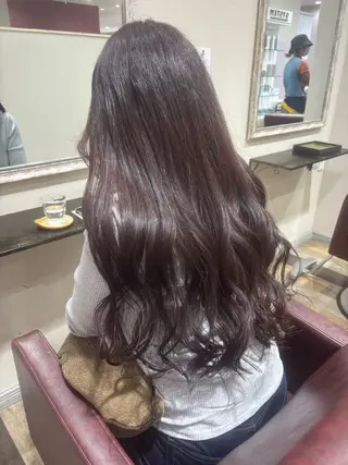 ロング カラー レイヤー🌟 ブリーチ/紅芭✨のヘアスタイル