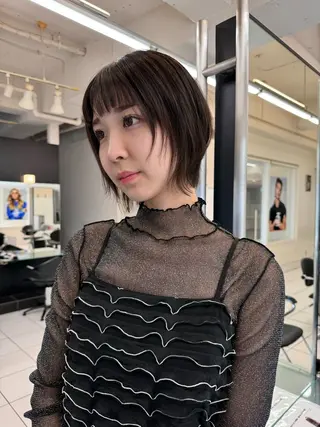 ショート 辛島 涼子のヘアスタイル