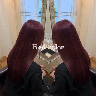 ロング 南草津/トレンドカラ ー/パーマ 西村美月のヘアスタイル