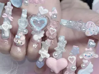 メンズ ネイル Bloom kabukiのネイルデザイン
