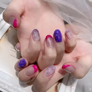 ネイル 長さだし専門店 M2 rikaのネイルデザイン
