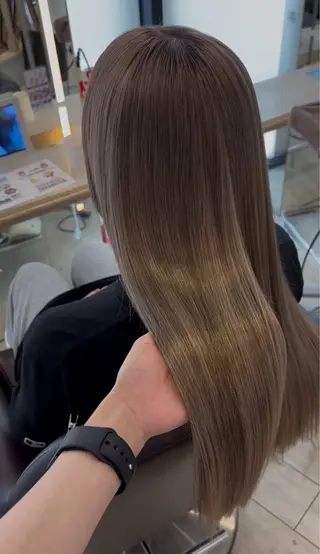 ロング 韓国エクステ／羽エク ダブルスキル💛のヘアスタイル
