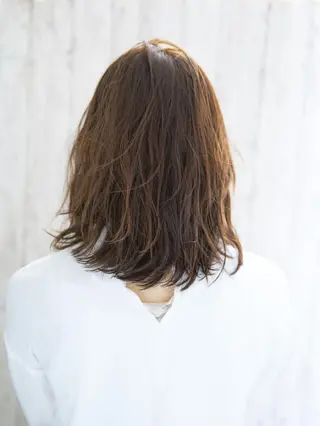 ミディアム カラー パーマ ヘアアレンジ メンズ キッズ ネイル マツエク・マツパ 永野 良一のヘアスタイル