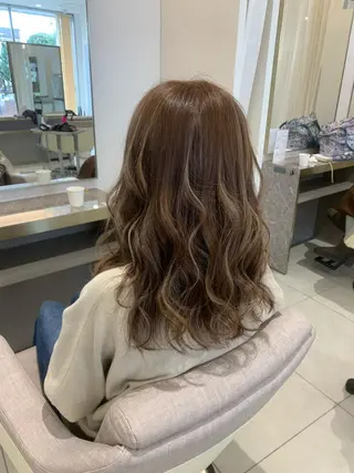 セミロング カラー stylist N0Nのヘアスタイル