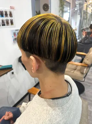 メンズ 川尻 詩織のヘアスタイル