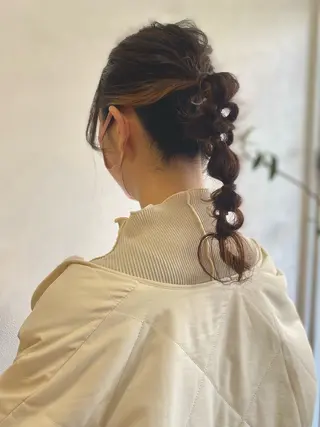 ロング 秋谷 伸江のヘアスタイル