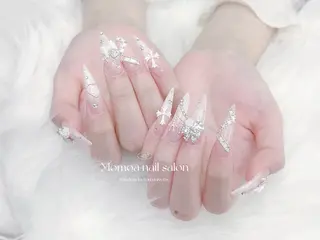 ネイル MoMoA Nail ネイル長さ出し専門店のネイルデザイン