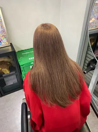 カラー 韓国🇰🇷レイヤー 似合わせ顔まわりのヘアスタイル