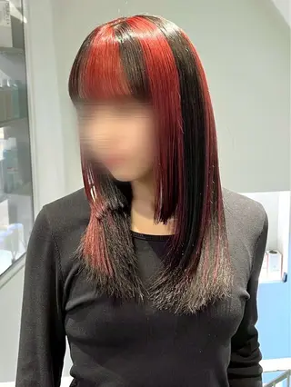 ロング カラー MOMOKA LUCK TOKYOのヘアスタイル