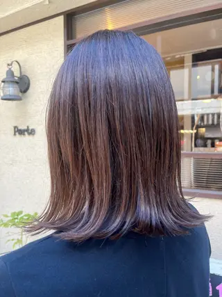 ミディアム 疋田(ひきた)真由 🐶東京/都立大学のヘアスタイル