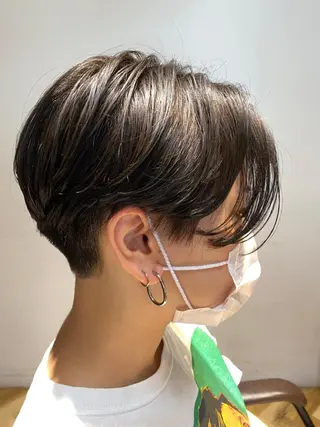 ショート カラー 美髪改善・レイヤー tadasuke⭐️のヘアスタイル