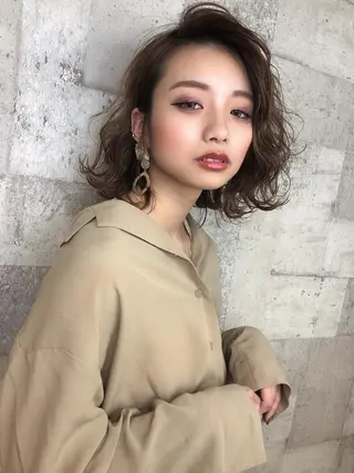 ミディアム カラー 🎊ルービック 京橋店💛のヘアスタイル