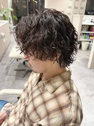 パーマ メンズ メンズパーマ特化🔥 ツイスパ/シャドウのヘアスタイル
