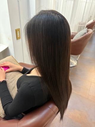 ロング 志村 梨帆のヘアスタイル
