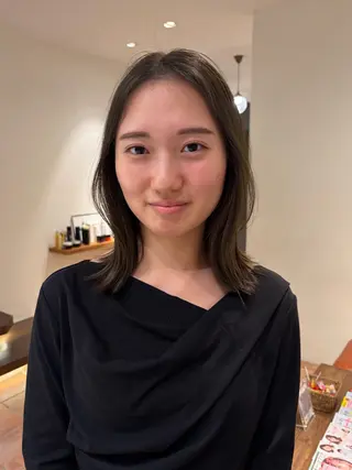 ミディアム るな/暖色、 ベージュカラー🎀のヘアスタイル